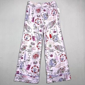 Anthropologie Lyrebird Pants S Phthalo Ruth Dinner Party Pajama Bottom Boxer NWT